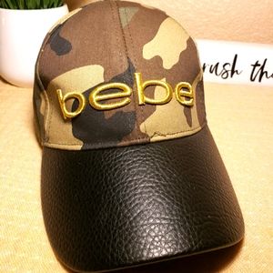 bebe camo hat
